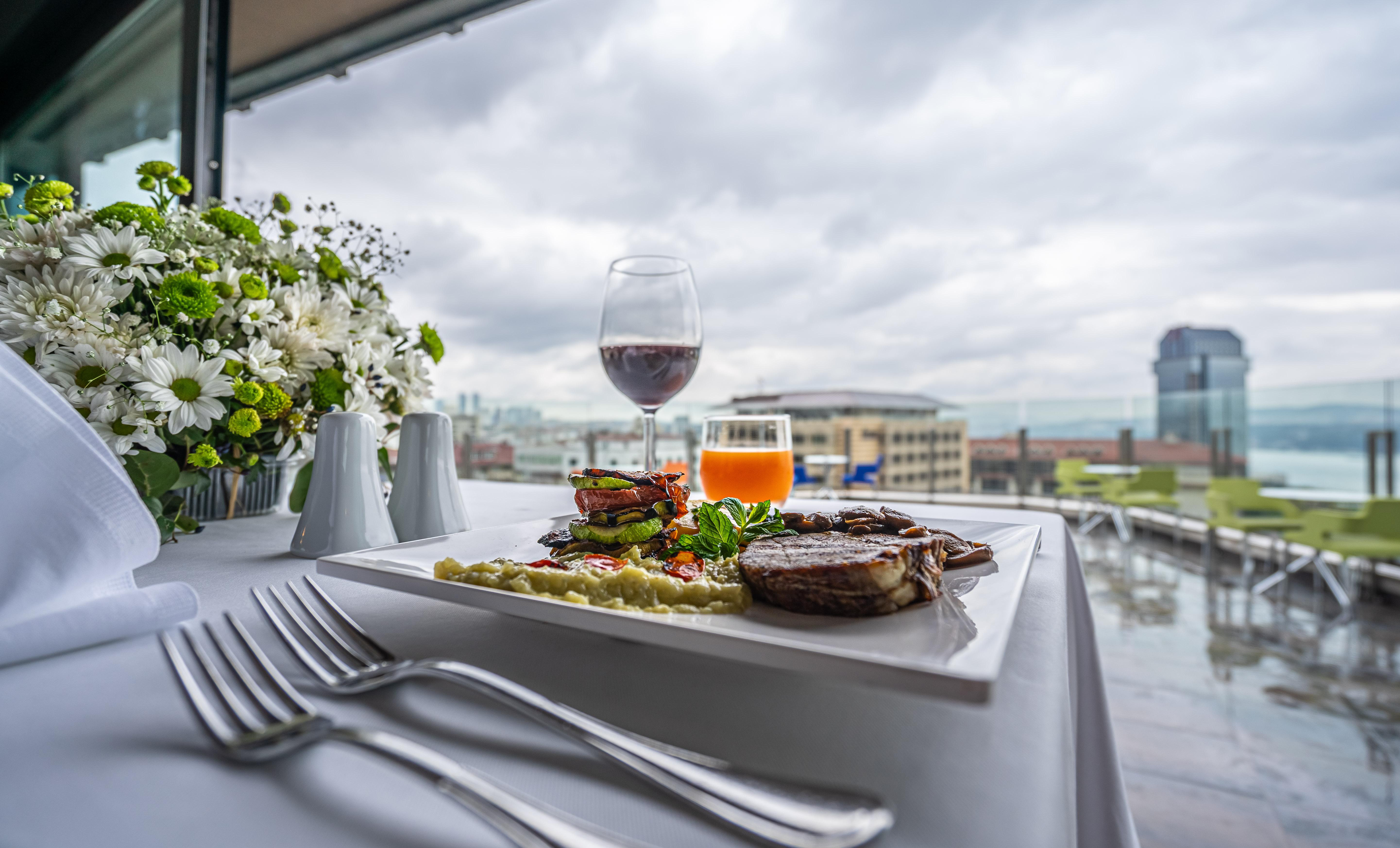 Point Hotel Taksim Istanbul Exterior photo The Terrace at The Ivy Collection